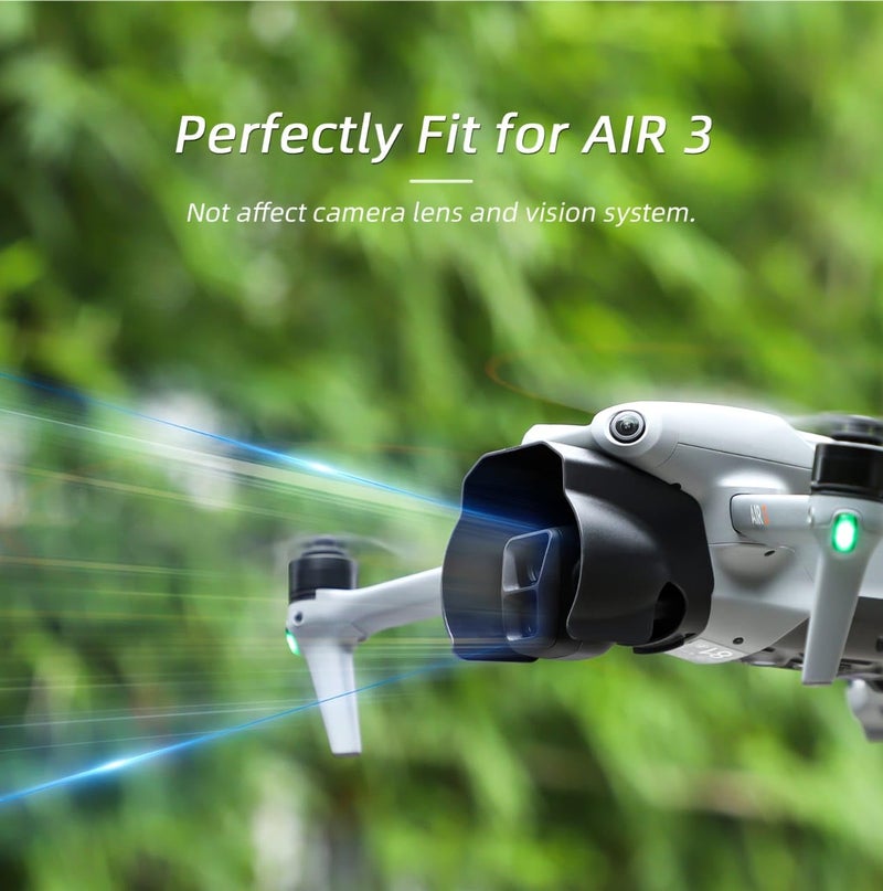 GetZget غطاء عدسة ® لكاميرا DJI Mavic Air 3 واقي جيمبال ملحقات غطاء الشمس - Image 4