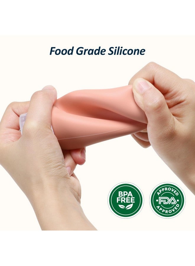 Packism Tsa Approved Toiletry Bottles - 6 Pack Leak Proof 3.4Oz Silicone Travel Bottles For Toiletries, Refillable Liquid Travel Accessories For Shampoo Conditioner Lotion Body Wash(Bpa Free) - Image 3