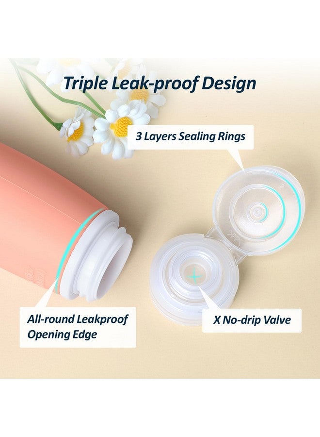 Packism Tsa Approved Toiletry Bottles - 6 Pack Leak Proof 3.4Oz Silicone Travel Bottles For Toiletries, Refillable Liquid Travel Accessories For Shampoo Conditioner Lotion Body Wash(Bpa Free) - Image 4