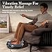 CuPiLo Foot Massager for Neuropathy FSA Eligible HSA Adjustable Vibration Foot Massager with Heat Remote Control Electric Feet Massager for Legs Circulation Plantar Fasciitis Pain Stress Relief - Image 4