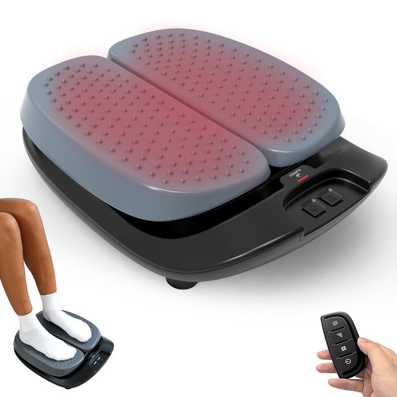 CuPiLo Foot Massager for Neuropathy FSA Eligible HSA Adjustable Vibration Foot Massager with Heat Remote Control Electric Feet Massager for Legs Circulation Plantar Fasciitis Pain Stress Relief - Image 3