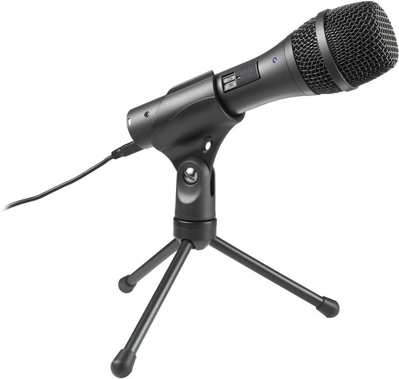 Audio-Technica AT2005USB Cardioid Dynamic USB/XLR Microphone,Black - Image 2