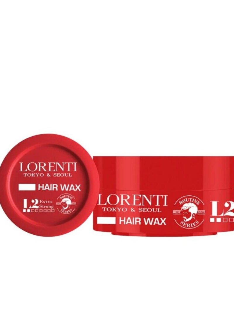 شمع تصفيف الشعر L2 بزيت الأرغان 175 مل (أحمر)