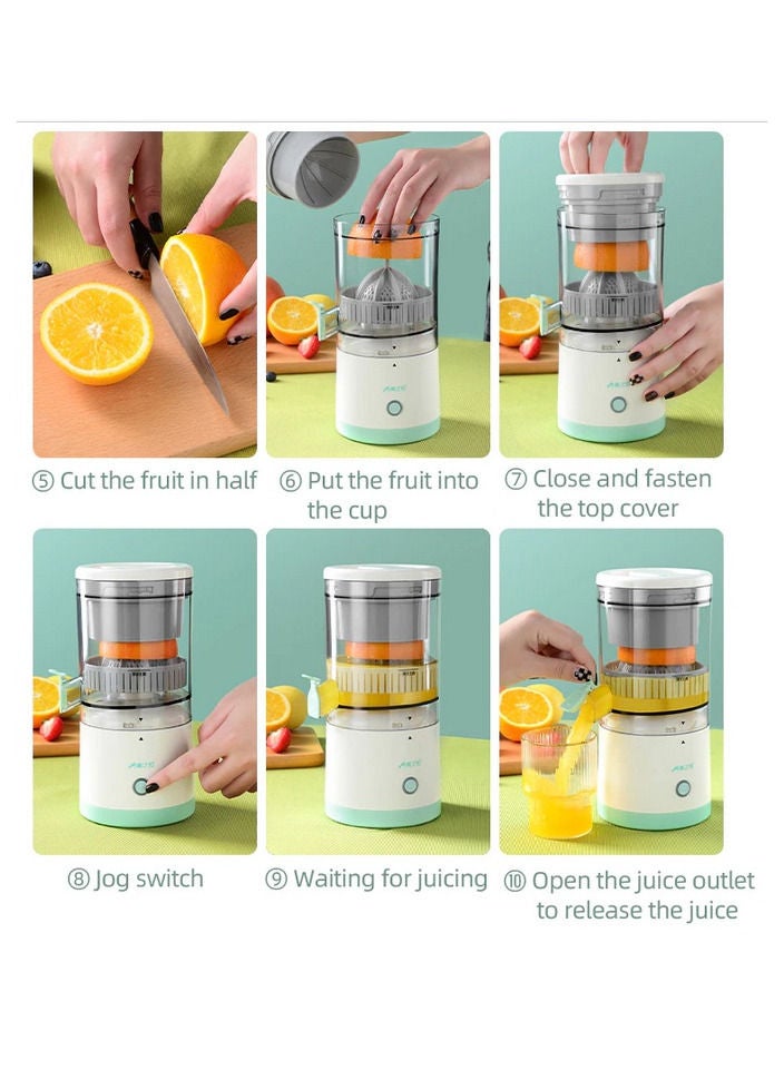 Powerful Portable Wireless Electric Fruit Juicer Rechargeable - Image 2