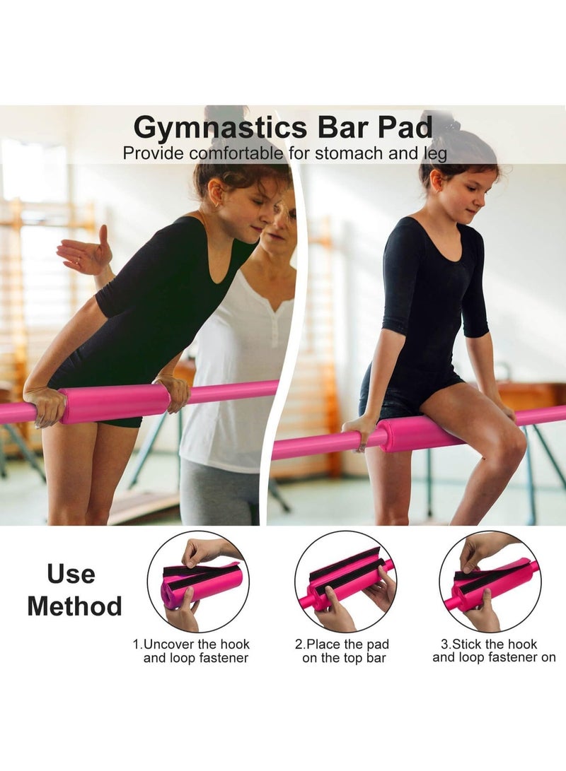 Anvanke Adjustable Stretchable Kids Horizontal Bar, Foldable Indoor Gymnastics Training Bar for Children Home Fitness Workout - Image 3