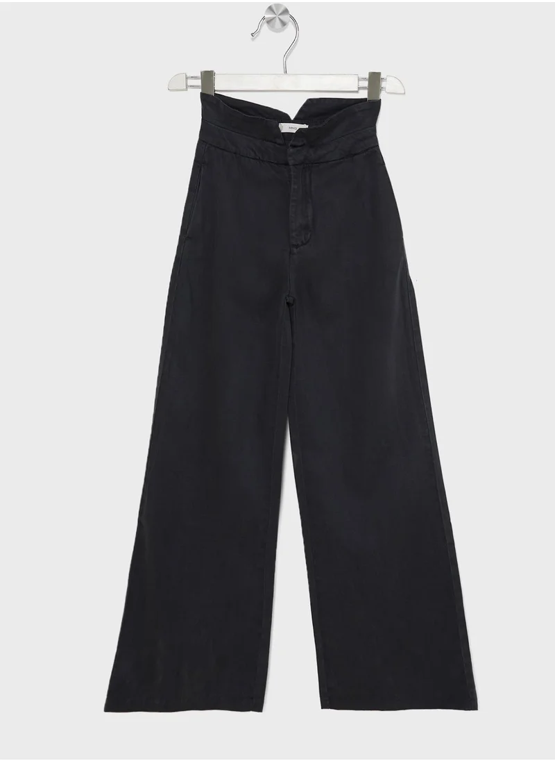 MANGO Youth Flared Pants