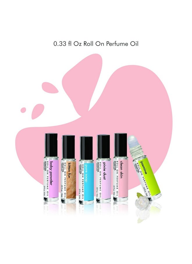 Fragrance Libraryclassic Six Piece Roll On Perfume Oil Setbaby Powder Kitten Fur Pure Soap Pixie Dust Clean Skin Jasmine - pzsku/ZC87056992AC06060A65FZ/45/_/1707976064/93733308-55e4-445c-a016-546f030155ec