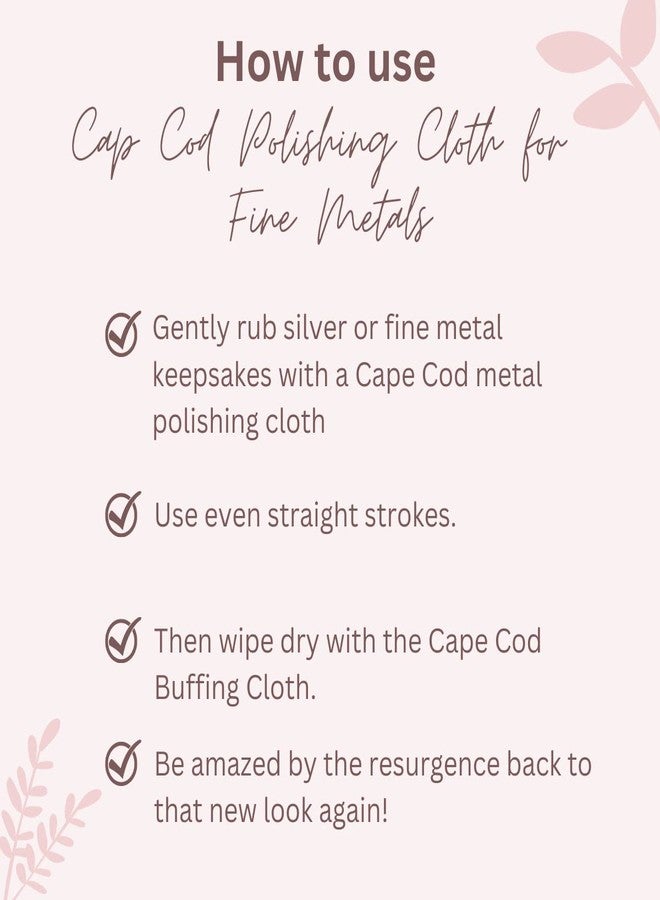 CAPE COD (Qty 2) of Cape Cod Polishing Metal Tin Bundle for Fine Metals | Each Tin Contains (12) 4X6 Polishing Cloths | (1) 12x12 Buffing Cloth | (1) Pair of Nitrile Gloves - Image 5