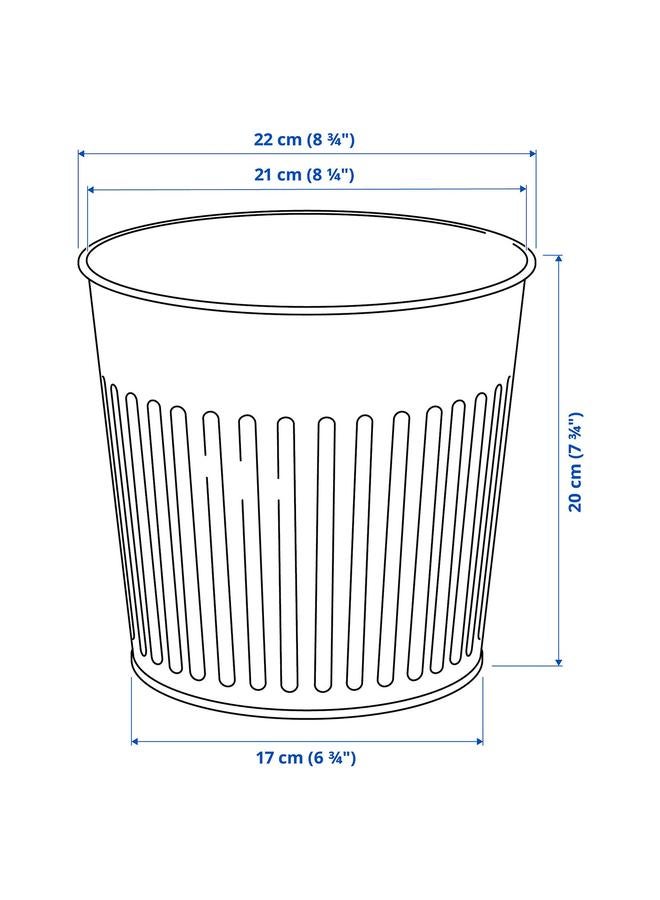 erorex Plant Pot, In/Outdoor/Anthracite, 19 Cm - Image 5
