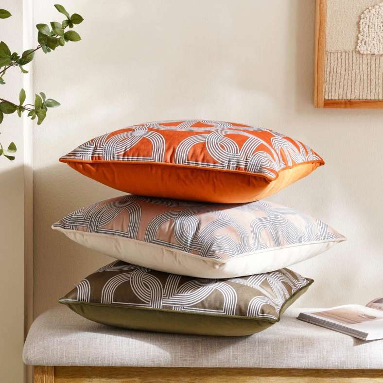 Pan Home Beige Filled Cushion 50x50cm - Image 4