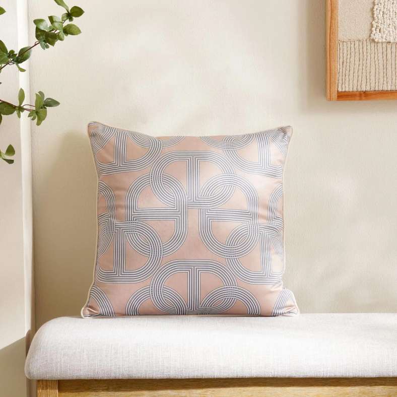 Pan Home Beige Filled Cushion 50x50cm - Image 1