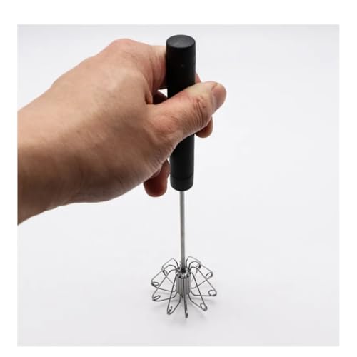 Digital Shoppy Stainless Steel Semi-Automatic Whisk 10 Inch - Image 4