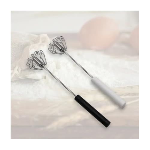 Digital Shoppy Stainless Steel Semi-Automatic Whisk 10 Inch - Image 3