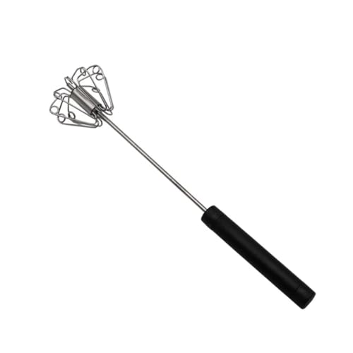 Digital Shoppy Stainless Steel Semi-Automatic Whisk 10 Inch - Image 1