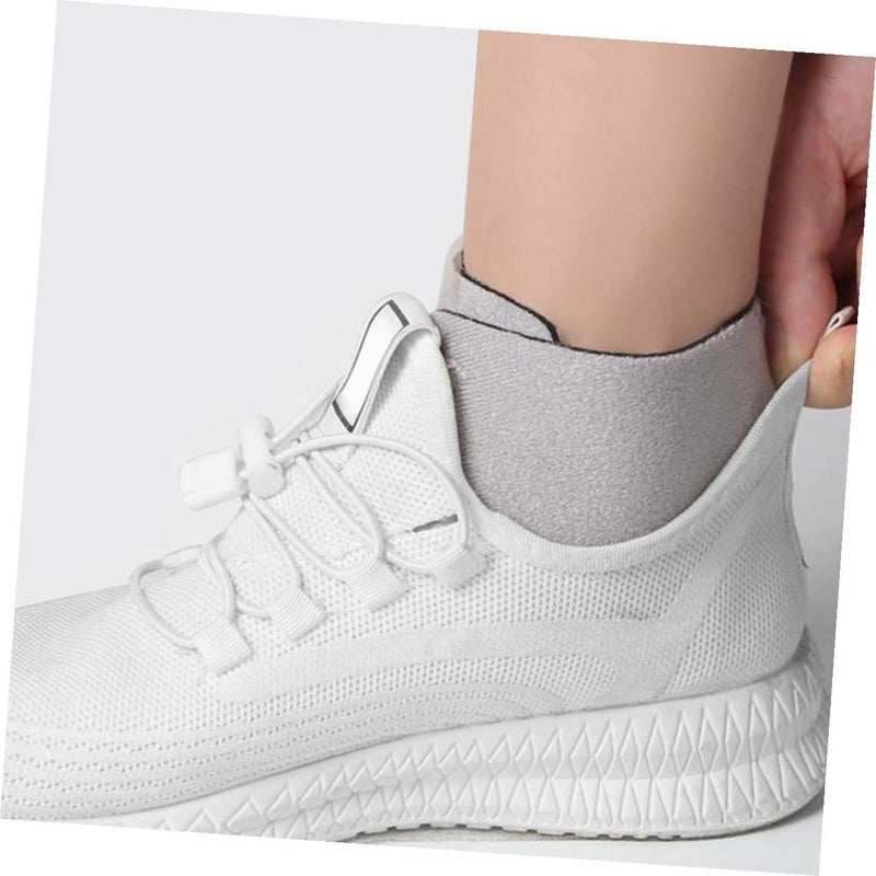 Mobestech Adjustable Compression Ankle Sleeve Gray Size S Sweat Absorption Sports Support - Image 5