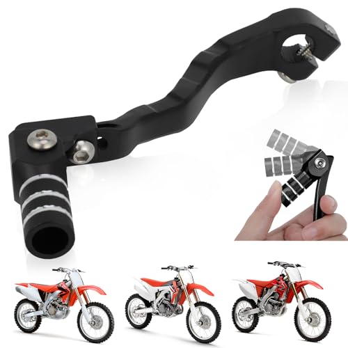 USTPO Motorcycle Gear Shifter Shift Folding Lever Tip CNC for CRF250R 20042009 CRF250X 20042015 CRF450R 2002 Black - Image 3