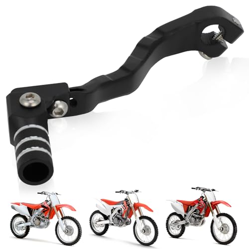 USTPO Motorcycle Gear Shifter Shift Folding Lever Tip CNC for CRF250R 20042009 CRF250X 20042015 CRF450R 2002 Black - Image 1