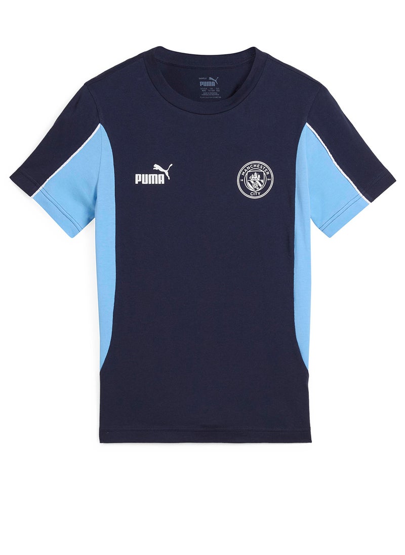PUMA Youth Mancity Archive T-Shirt  - Image 4