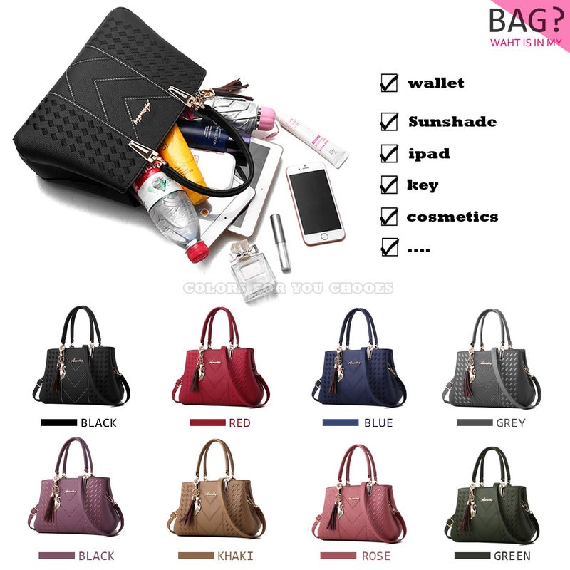 ALARION Womens Purses and Handbags Shoulder Bag Ladies Designer Satchel Messenger Tote Bag - Image 5