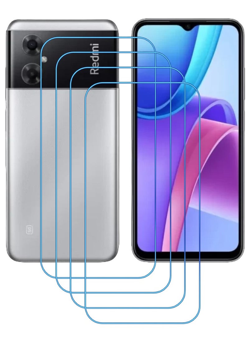 أكاليكس 4 قطع، حماية شاشة،  لهاتف  شاومي ريدمي نوت 11R ، جودة ممتازة. - Image 1