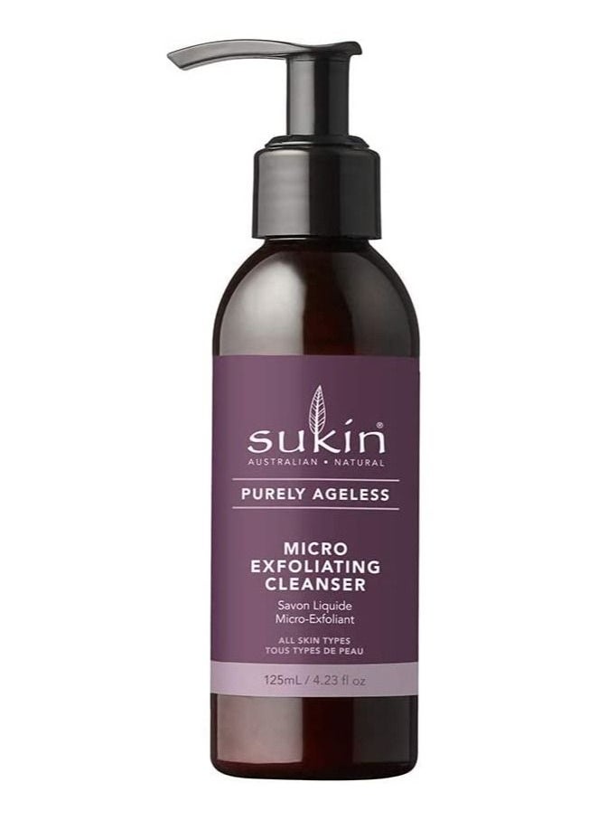 Sukin - Sukin Purely Ageless Micro Exfoliating Cleanser, 125 ml - Image 1
