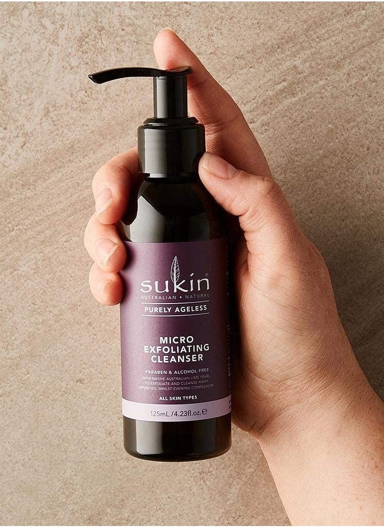 Sukin - Sukin Purely Ageless Micro Exfoliating Cleanser, 125 ml - Image 1