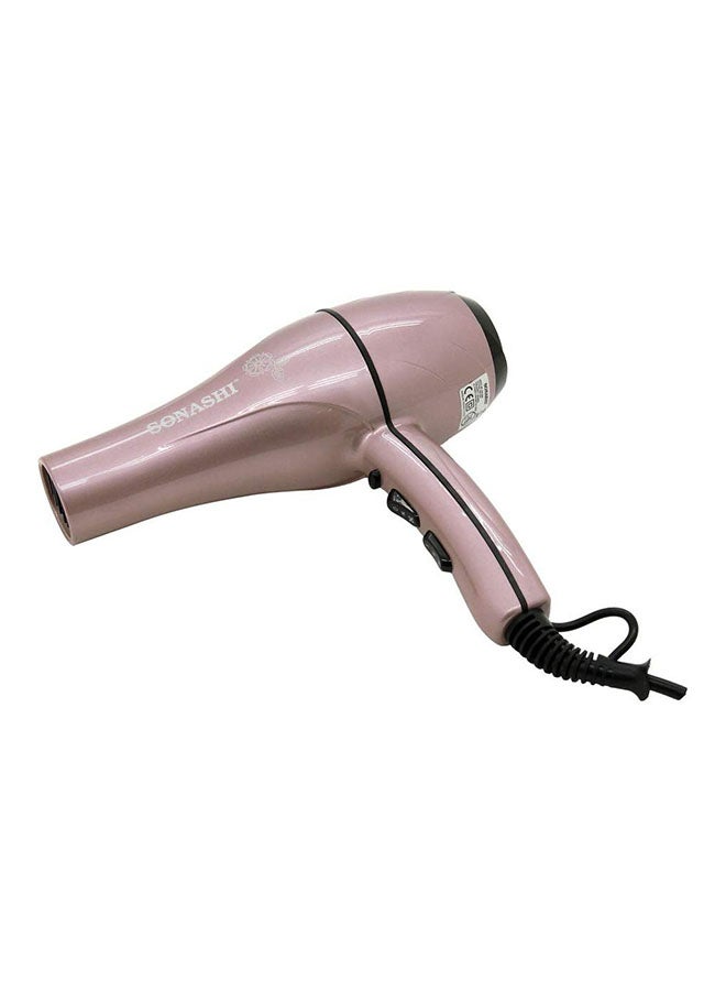SONASHI 2-Piece Hair Dryer And Wet & Dry Ceramic Hair Straightener Flat Iron Set SHD-3046 + SHS-2059RG Bundle Rose Gold - Image 2
