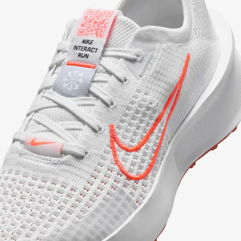 Nike White Women's Interact Road Running Shoes for Women | Best Price UAE