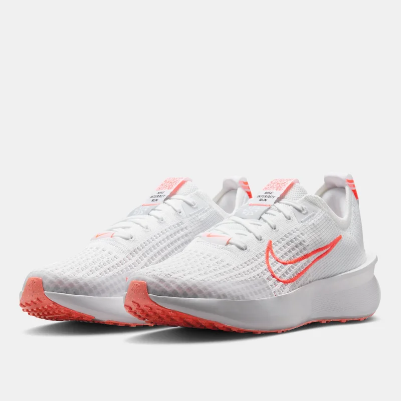 Nike White Women's Interact Road Running Shoes for Women | Best Price UAE