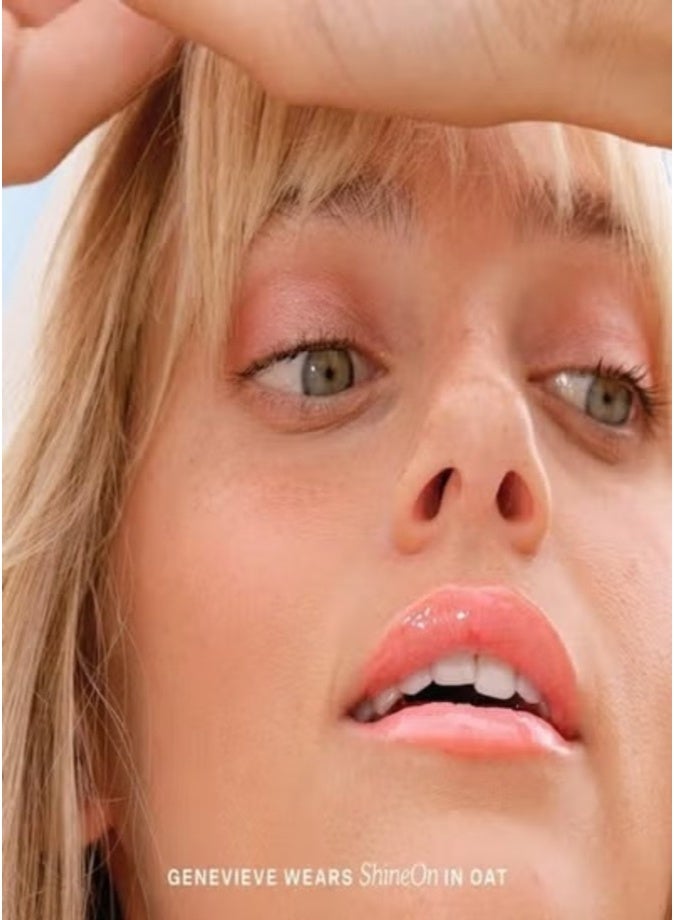 Tower 28 ShineOn Moisturizing Lip Jelly Gloss,Oat - semi-sheer, milky peachy pink  3.9g – Non-Sticky, Hydrating Lip Shine - Image 3