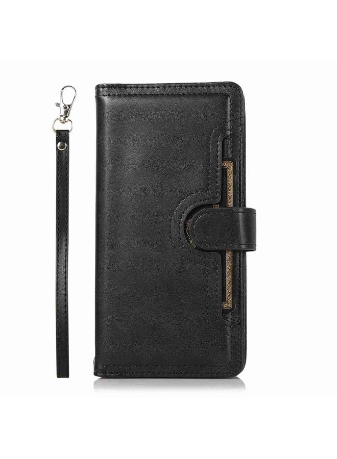 Zaboon Case For iPhone 11 Wristband Card Slot Leather Phone Case - Image 2