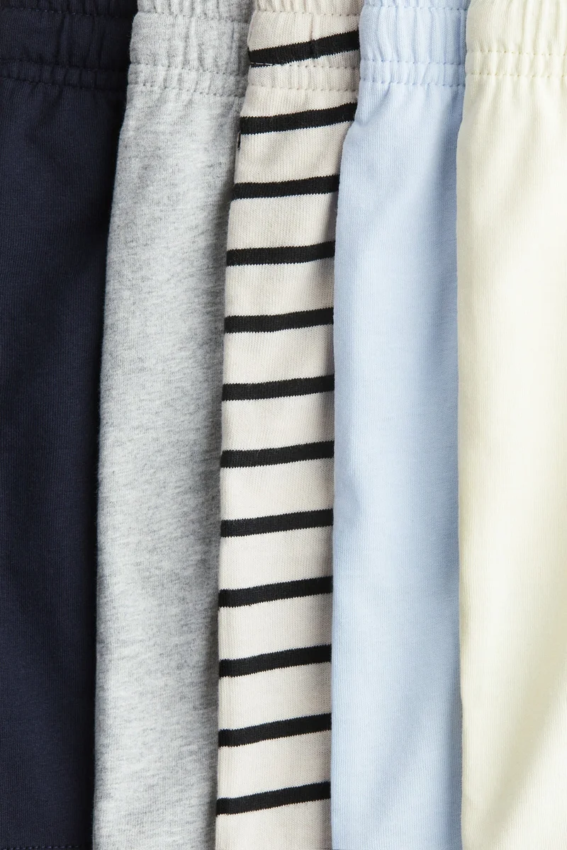 H&M 5-pack cotton jersey shorts