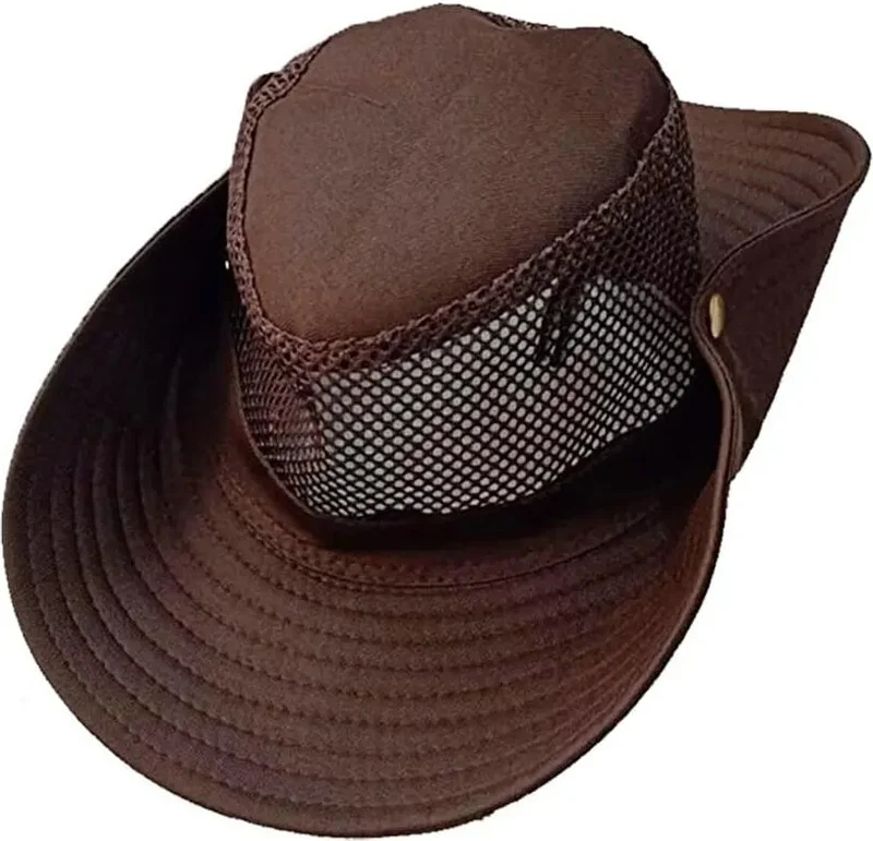 Platin by Orses Foldable Mesh Safari Fedora Hat Foter Hat Summer Fedora Hat