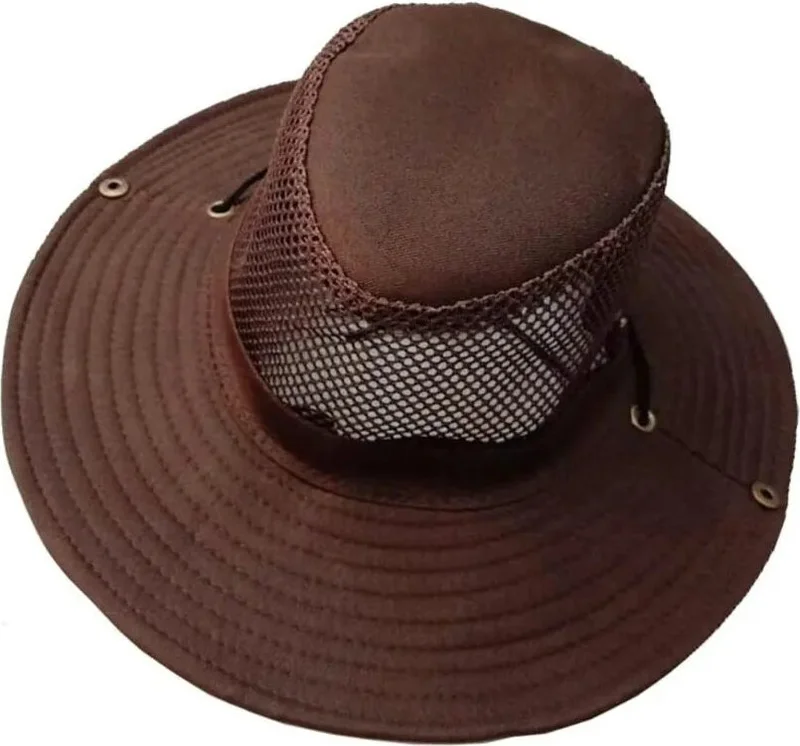 Platin by Orses Foldable Mesh Safari Fedora Hat Foter Hat Summer Fedora Hat