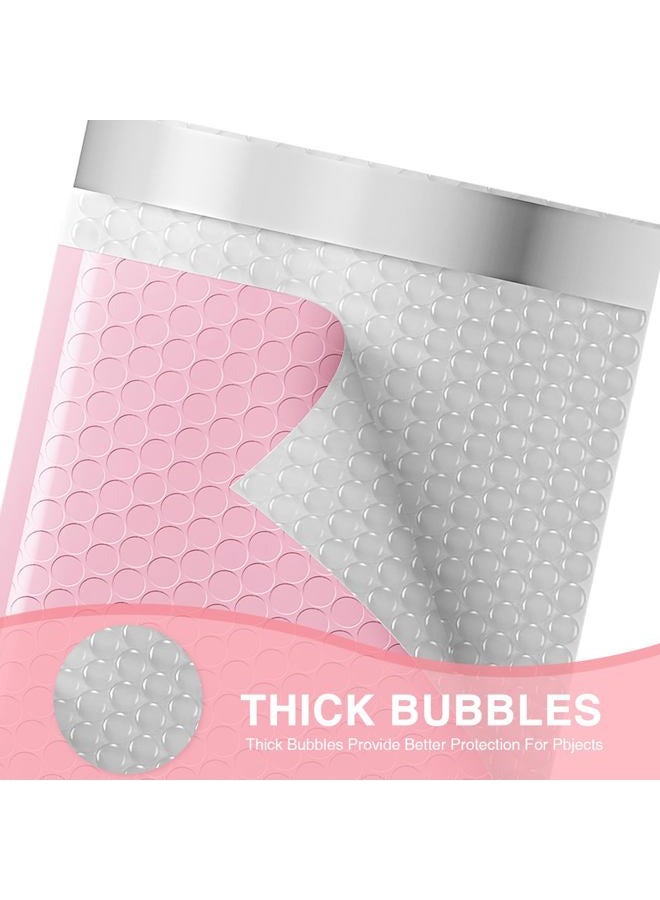 Metronic Bubble Mailers 6x10" 100pc Light Pink Bubble Mailer Waterproof Padded Envelopes Self-Seal Cushion Mailing Envelopes Bubble Padded for Shipping Mothers Day Gifts Mailer - Image 3