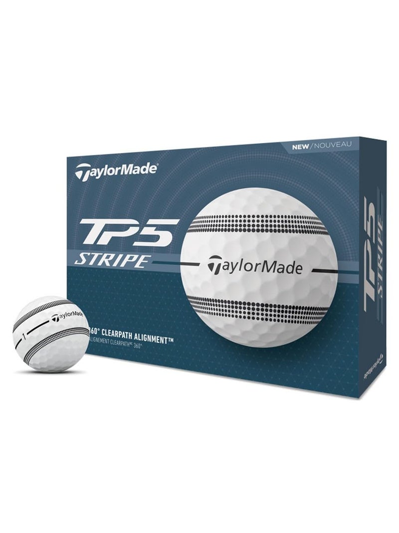 TaylorMade كرات جولف تايلور ميد TP5 شريط 2024 - Image 1