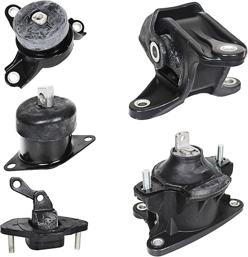 Arokzn 5Pcs Engine Motor Mount Set for Honda Accord 2.4L & Acura TSX 2.4L - Image 1