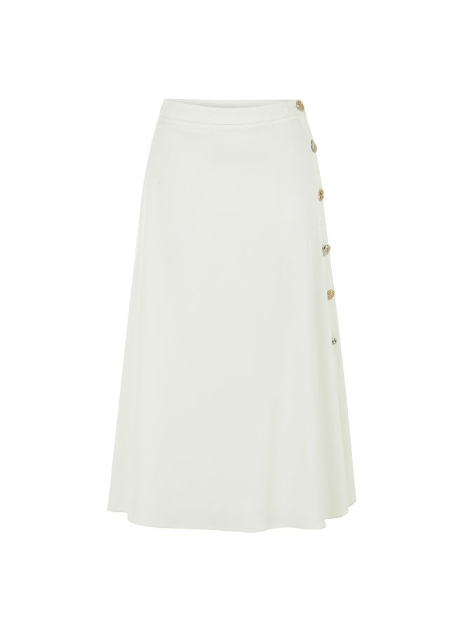 Ipekyol Flared Fit Buttoned Midi Skirt - Image 5