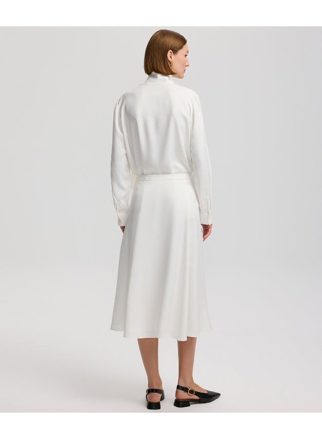 Ipekyol Flared Fit Buttoned Midi Skirt - Image 4