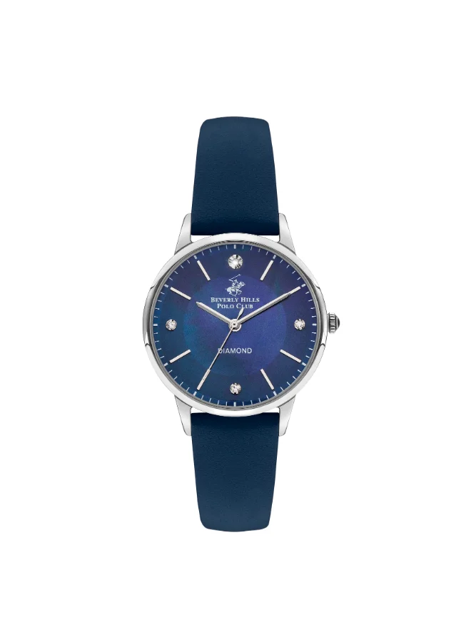 BEVERLY HILLS POLO CLUB BEVERLY HILLS POLO CLUB Women's Analog Dark Blue Dial Watch - BP3392C.399
