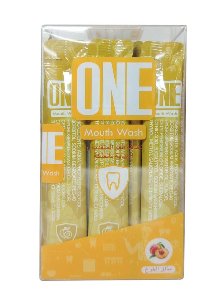 One Mouthwash Strips Peach Flavor 20 * 12 ml - Image 2