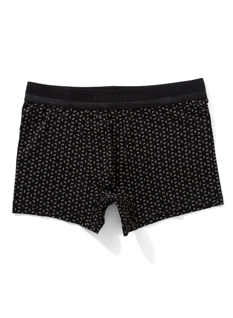 COTTONIL Pack Of 3 Design Mercerise Cotton Boxer For Men  - Image 4