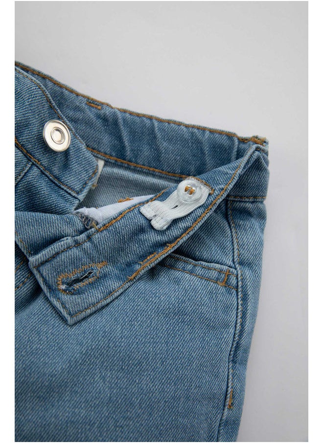 DeFacto - BabyBoy Regular Fit Denim Trousers - Image 1