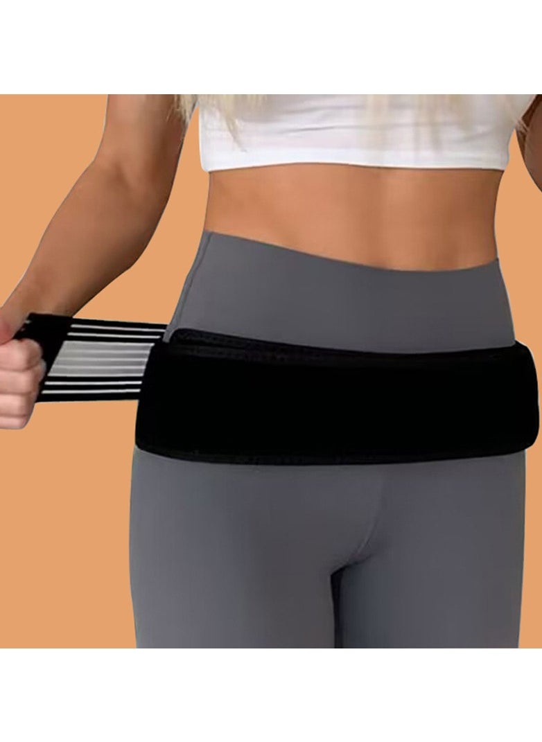 Generic Sacroiliac SI Joint Hip Belt, Lower Back Support Brace Hip Braces for Hip Pain Alleviate Sciatic Anti-Slip Sacroiliac Belt Pilling-Resistant Pelvic Belt for Men Women  - Image 3