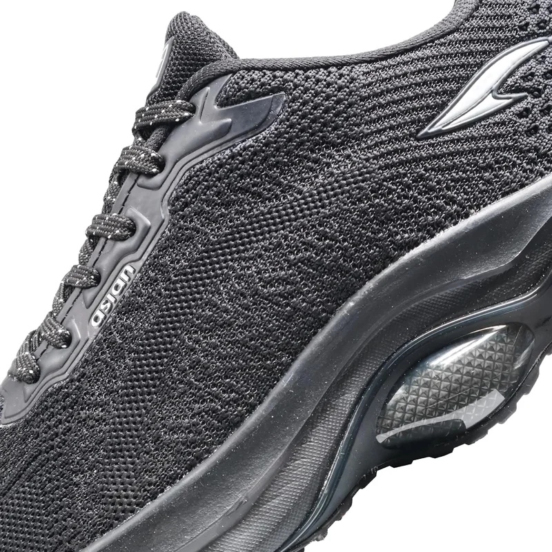 أسيان Black Running Shoes for Men and Boys