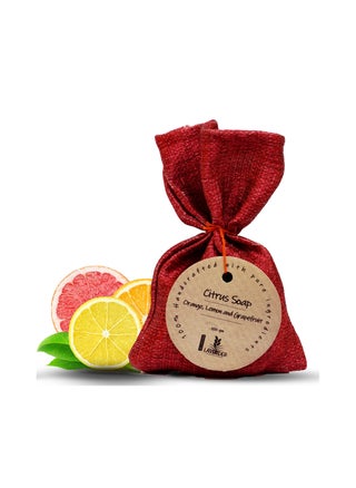 Natural Citrus Soap With Orange , Lemon & Grape Fruit - pzsku/ZC871F388061BFD6DA30CZ/45/_/1661263472/b9fe5124-6b8a-4d05-a9d1-39235be684f9