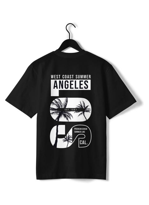 T-Shirt Los Angles Palm Oversize Unisex