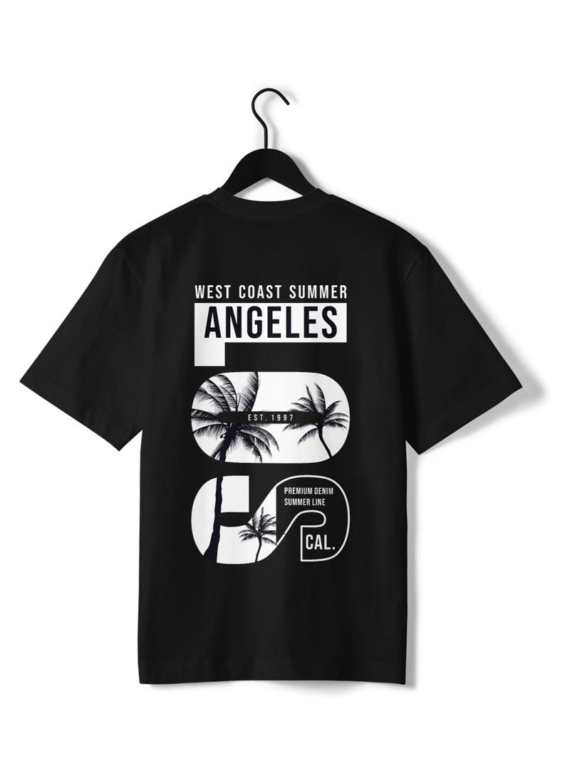 T-Shirt Los Angles Palm Oversize Unisex