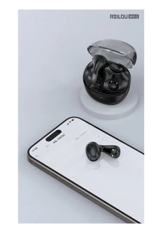 rsilou TW03U TYPE-C TWS wireless stereo Bluetooth Earbuds, steel button, fast charging, high-fidelity original speaker, custom-tuned for immersive 3D sound effects, Touch controls for waking up voice assist, answering calls & controlling music  - Image 2