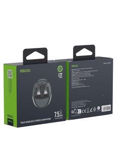 rsilou TW03U TYPE-C TWS wireless stereo Bluetooth Earbuds, steel button, fast charging, high-fidelity original speaker, custom-tuned for immersive 3D sound effects, Touch controls for waking up voice assist, answering calls & controlling music  - Image 5